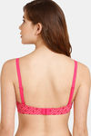 Rosaline Padded Non Wired 3/4th Coverage T-Shirt Bra - Beetroot Purple — thumbnail 2